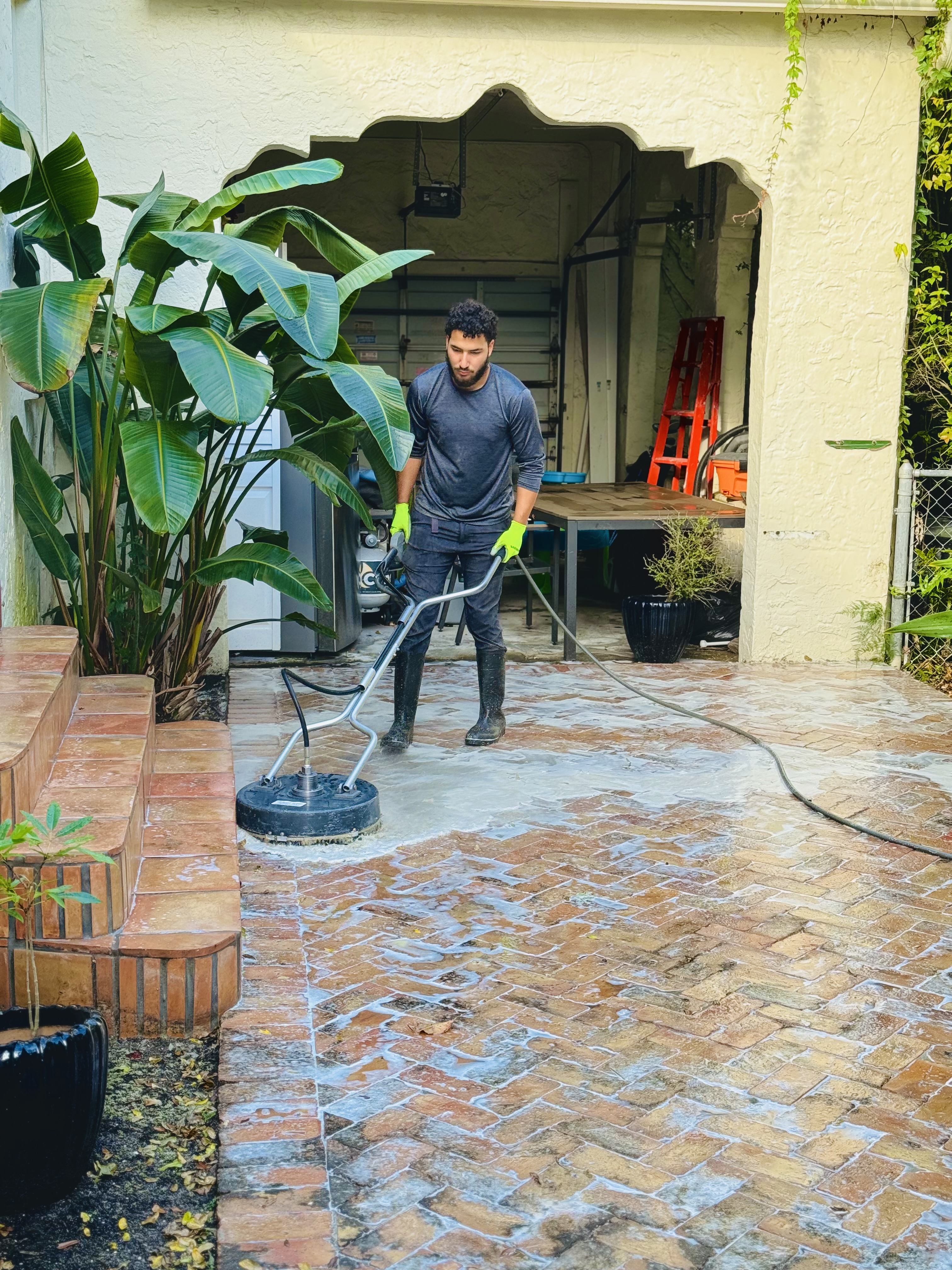 Revitalize Your Outdoor Space with Professional Patio Cleaning  and Sidewalk Cleaning in Coral Gables, FL