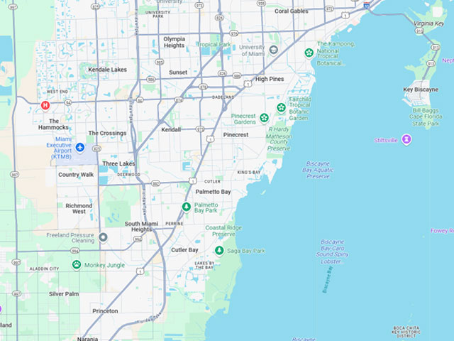 Service Areas